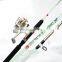 Byloo Wholesale 1.35m-2.7m Hard 2 Sections Spinning Fishing Rod Solid Glass Fishing Rod For Ocean Boat Fishing