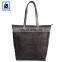 Leading Exporter of Anthracite Fitting Zipper Closure Type Women Genuine Leather Shopper Bag from Indian Manufacturer