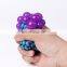 Top Quality Creative Selling Decompression Anti-Stress Rainbow Squishy Mesh Balls