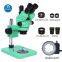 3.5X-180X Continuous Zoom Trinocular Stereo Microscope Mobile Phone PCB Repair