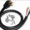NEMA10-30P、NEMA10-50P、NEMA14-30P、NEMA14-50P Range &Dryer Power Cords