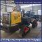 Customized triangular anti sinking tracks for loaders to improve engineering efficiency