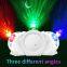 Rechargeable Star Projection 3 in 1 Galaxy Projector Night Light Music Sync Sky Starry Moon Star Galaxy Projector for kids room