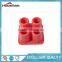 Silicone 4-Cup Shaped Ice Cube Shot Glass Freeze Mold Maker Tray summer party