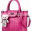 fashion hand bag ECO-friendly pu ladies fancy bag