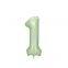40 Inch Popular New Products Olive Green Large Balloon Big Number 0-9 Aluminum Foil Balloon Party Supplies Decorations