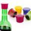 silicone wine bottle stopper reusable glass bottle plug rubber wine bottle cap keep wine fresh