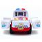 2015 Most Popular Cute Cartoon Design Mini Plastic Alaighty Ambulance Toy Car MTHX836