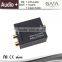 Anolog L/R Audio to SPDIF Digital HDMI converter Extender Switcher adapter R/L input to Coaxial and Toslink outputs hdmi