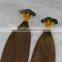 Flat tip hair keratin hair extension