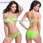 ladies sexy swimsuit women sexy bra with highwaist band slip