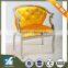 Stainless steel metal fabric Chair leisure armrest Chair