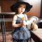 2016 summer korean style children clothes 1-6 years old baby girl tutu vest dress
