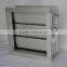 Air volume control damper for HVAC system air handling unit