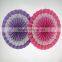 Online Supply Paper Flowers Wedding Double Layers Fan