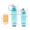 600ml Misting Spray Outdoor Sport Drinking BPA FREE Water Bottle