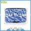 Zebra Waterproof Business ID Credit Card Wallet Holder Aluminum Metal Pocket Case Box