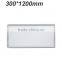 3200lm Brightness -No Flicker 600x1200 Square Led Panel Light
