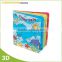 Waterproof Custom Print Soft Plastic Baby Bath Book