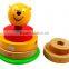 Kids Game Toy Wooden Child Educational Puzzle Bricks Bear Block Tower
