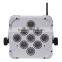 9x10W 4 in 1 wireless led par lights mini flat rgbw led par light can