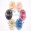 Colorful Infant Baby Hair Flower, chic flower rosette hair accessory