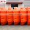 Good buoyancy HDPE floats filled foam inside to float HDPE pipeline