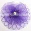 DSFC0001 Vintage Wedding Holiday Fascinator Cocktail Hat For Women French Veiling Hair Headband Lady Party Accessory