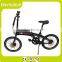 Linthium battery folding ebike in electric bicycle