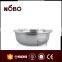 deeper stainless steel food basin with cheap price