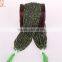 Semi precious stone green lace stone round beads jewelry