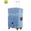 Waterproof durable luggage Cover protector and showing your own style Brand New thinnest light PVC coated oxford