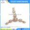Top sale new design sandal decorative buckles stock in Guangzhou for leather sandals