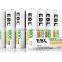 Wholesale EBL 4 Pack 1500 Cycle 800mAh AAA Ni-MH Rechargeable Batteries AAA