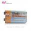 2016 Newest Product 9v Li-ion Lithium Battery 700mAh 9v Wholesale Price Rechargeable Battery