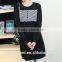Customized Ladies Extra Long T Shirt New Pattern Tall T shirts Wholesale
