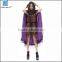 Unisex Halloween Adult black and purple Cape Costumes