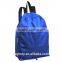 OEM designer waterproof capacity blue outdoor travel folded backpack