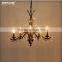 Rustic Chandelier Pendant Lamp Black 5 Lights Chandelier Light for Dining Room MD82068 L5