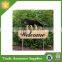 Wholesale Cuatom Garden Welcome Sign Statue