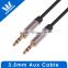 3.5mm Aux Stereo Audio Cable Male Type Compatible for Car,Stereo Audio Devices