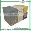 Home storage folding metal box with handle