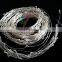 High quality 224 LEDs rattan decoration string lights 3AA battery Outdoor Waterproof Silver Wire Timer String Fairy Light