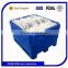 Rotomoulding large cooler for fish storing, fish storage bin container