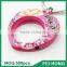Best selling cheap custom travel souvenir coin digital printing keychain