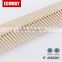 biodegradable straw straigth hair comb cheap personalized hair comb