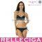 RELLECIGA 2016 Black Low Rise Add-2- Cups Push-up Halter Bikini