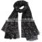 2015 Fashinable Plain silver spot TR Hot Sale Whole Sale TR fabric Scarf                        
                                                Quality Choice