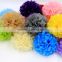 Colourful birthday party tissue paper pom poms                        
                                                Quality Choice
