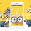 2016 new design minions cell phone case wholesale with license agreement